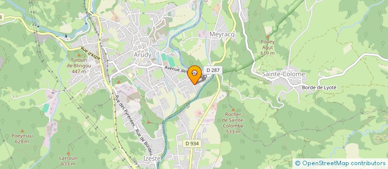 localisation de l'entreprise MADAME SANDRA TROGH  ARUDY