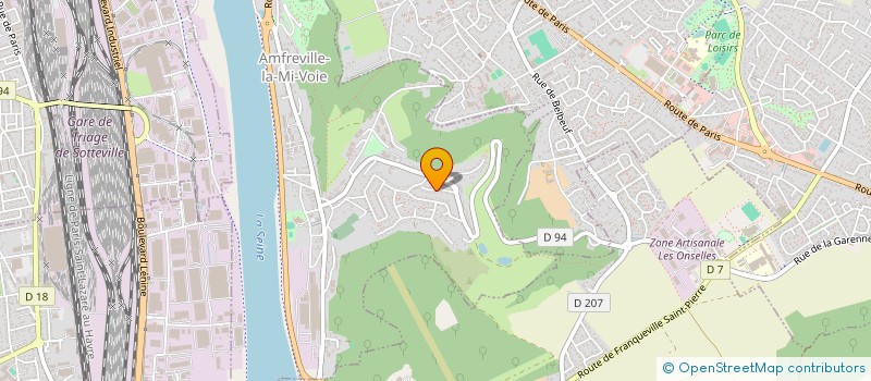 localisation de l'entreprise MADAME SANDRA TRUDIN  AMFREVILLE-LA-MI-VOIE