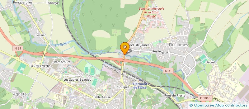 localisation de l'entreprise MADAME SANDRA TURMEL  FITZ-JAMES