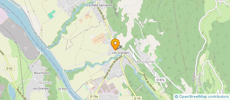 localisation de l'entreprise MADAME SANDRA UMBERT à MONTAGNIEU