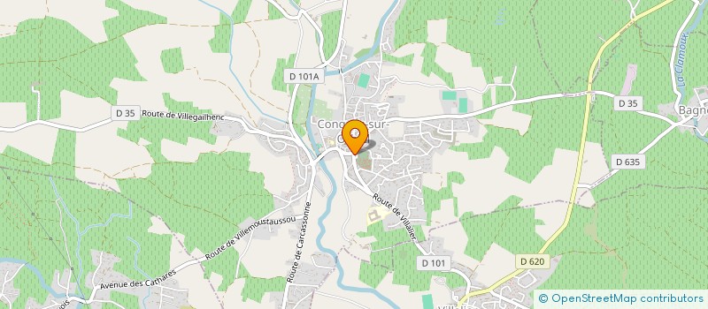 localisation de l'entreprise MADAME SANDRA VALTORTA  CONQUES-SUR-ORBIEL