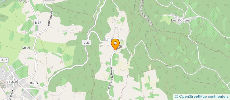 localisation de l'entreprise MADAME SANDRA VANDEWIELE  CAMBAYRAC