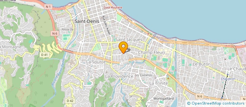 localisation de l'entreprise MADAME SANDRA VANRYSSEL à SAINT-DENIS