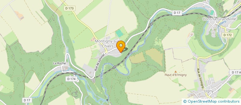 localisation de l'entreprise MADAME SANDRA VARIOT  MONTIGNY-SUR-CHIERS