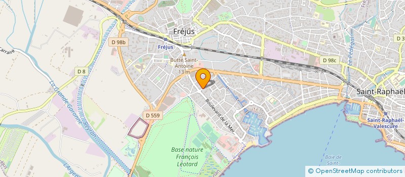 localisation de l'entreprise MADAME SANDRA VASELLI à FREJUS
