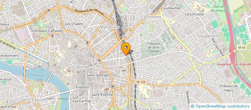 localisation de l'entreprise MADAME SANDRA VAYSSAIRAT  TOULOUSE