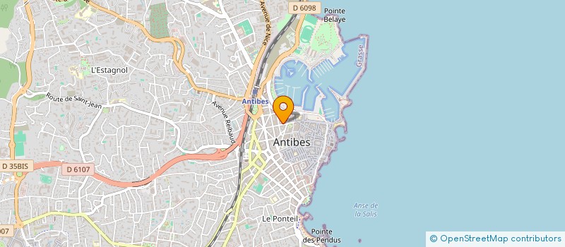 localisation de l'entreprise MADAME SANDRA VENISSE  ANTIBES