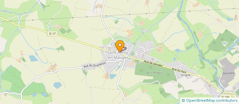 localisation de l'entreprise MADAME SANDRA VERGNAUD à MONTREVAULT-SUR-EVRE