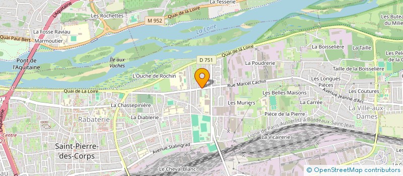 localisation de l'entreprise MADAME SANDRA VERNON  SAINT-PIERRE-DES-CORPS