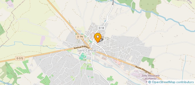 localisation de l'entreprise MADAME SANDRA VEYSSADE  SAINT-CANNAT