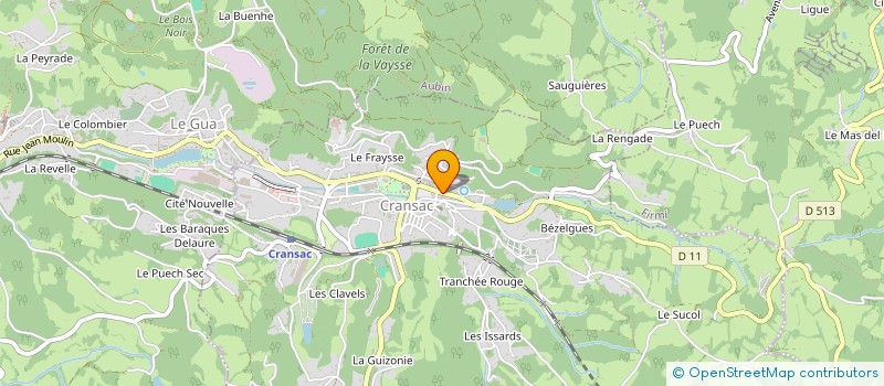 localisation de l'entreprise MADAME SANDRA VIGUIE  VIVIEZ