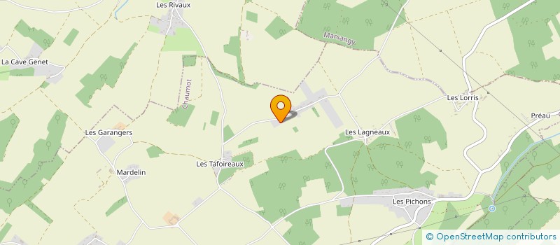 localisation de l'entreprise MADAME SANDRA VILLETARD à CHAUMOT