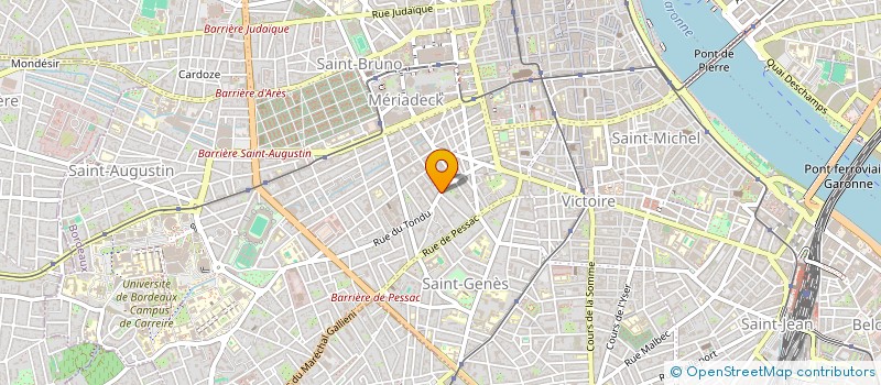 localisation de l'entreprise MADAME SANDRA VINCENT  BORDEAUX