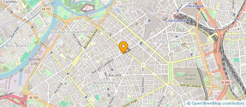 localisation de l'entreprise MADAME SANDRA VIOLEAU à LILLE