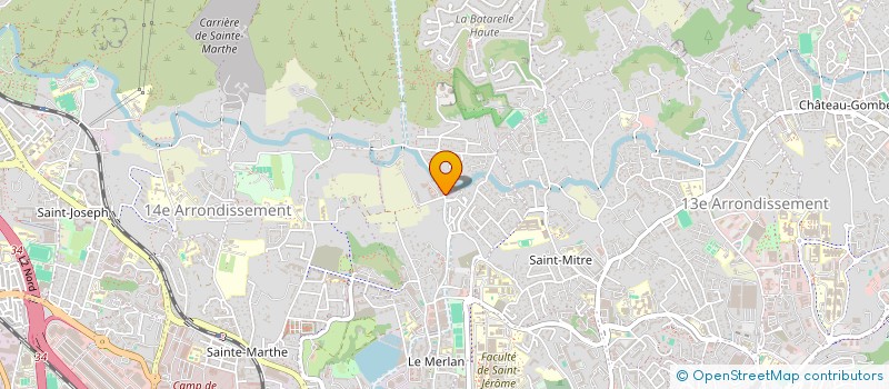 localisation de l'entreprise MADAME SANDRA VORS  MARSEILLE