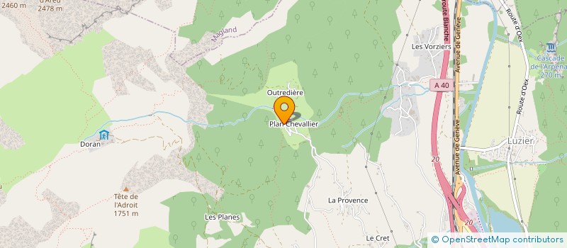 localisation de l'entreprise MADAME SANDRA VOUILLAMOZ  SALLANCHES