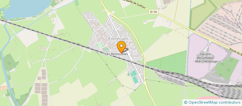 localisation de l'entreprise MADAME SANDRA WACOGNE  ISTRES