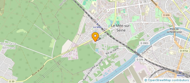 localisation de l'entreprise MADAME SANDRA WALTER  LE MEE-SUR-SEINE