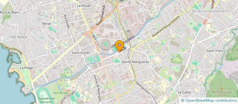 localisation de l'entreprise MADAME SANDRA WEERLITZER  MARSEILLE