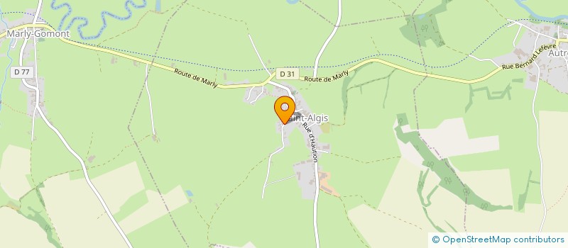 localisation de l'entreprise MADAME SANDRA WINTER  SAINT-ALGIS