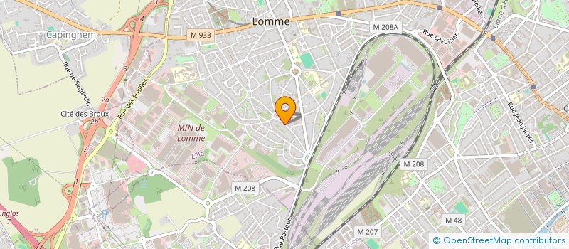 localisation de l'entreprise MADAME SANDRA WOUSSEN à LILLE