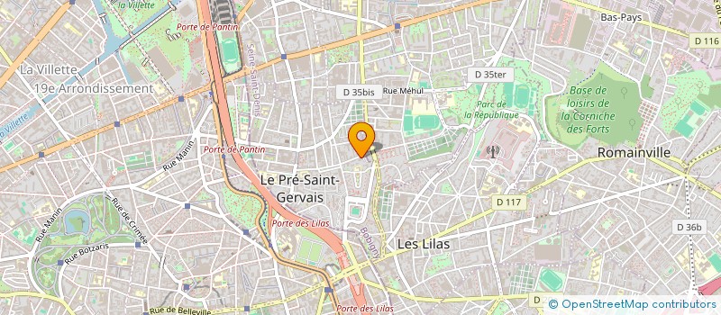 localisation de l'entreprise MADAME SANDRA ZABIK à LE PRE-SAINT-GERVAIS