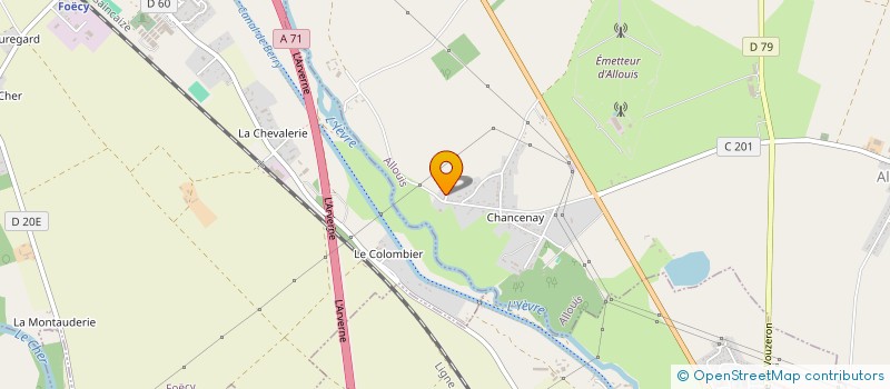 localisation de l'entreprise MADAME SANDRA ZARLOWSKI  ALLOUIS