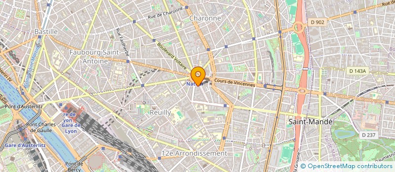 localisation de l'entreprise MADAME SANDRA ZOUARI  PARIS