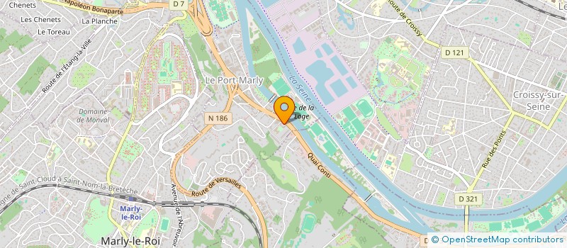 localisation de l'entreprise MADAME SANDRAH KABA OSSA EPITSIO  LE PORT-MARLY