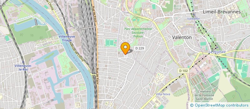 localisation de l'entreprise MADAME SANDRATA RABESON MICHELLE  VILLENEUVE-SAINT-GEORGES