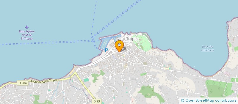 localisation de l'entreprise MADAME SANDRINA ALLEGRINI à SAINT-TROPEZ