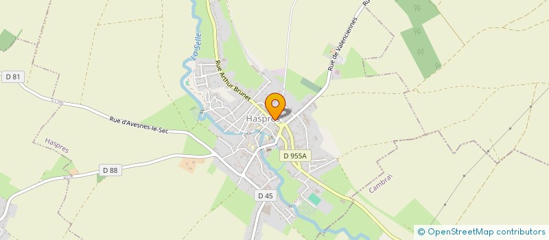 localisation de l'entreprise MADAME SANDRINA CARUSO  HASPRES