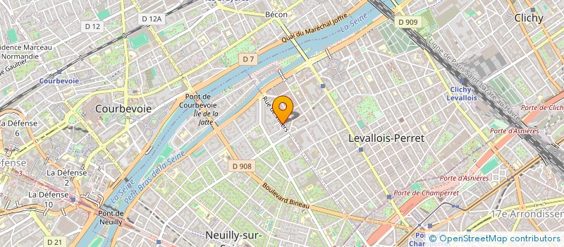 localisation de l'entreprise MADAME SANDRINA ESTEVES TEIXEIRA à NEUILLY-SUR-SEINE