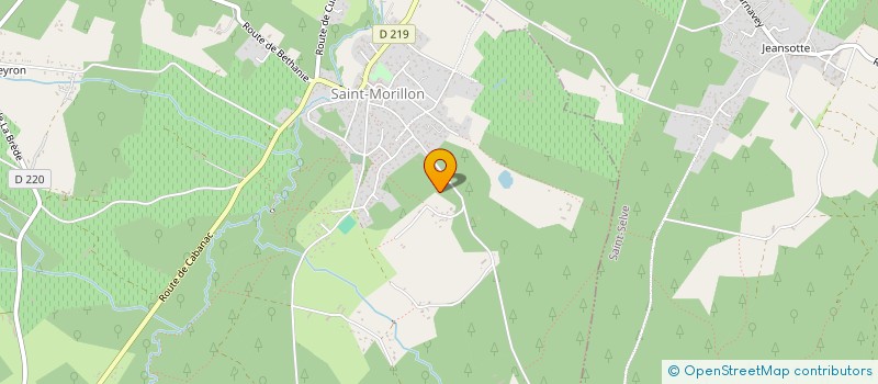 localisation de l'entreprise MADAME SANDRINA TRIGO  SAINT-MORILLON