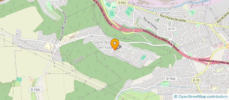 localisation de l'entreprise MADAME SANDRINA VAZQUEZ  HAYANGE