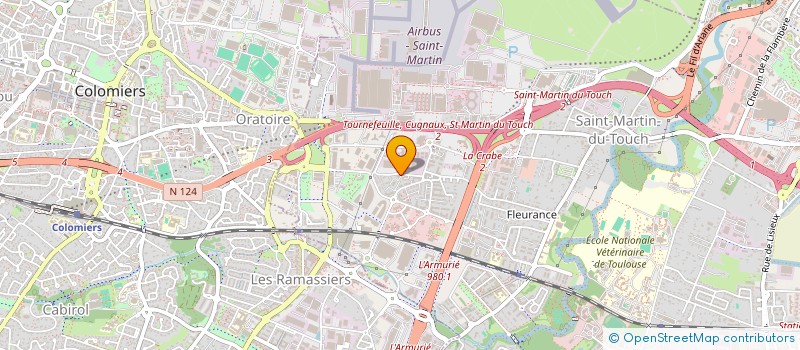 localisation de l'entreprise MADAME SANDRINE ABRIBAT à TOULOUSE
