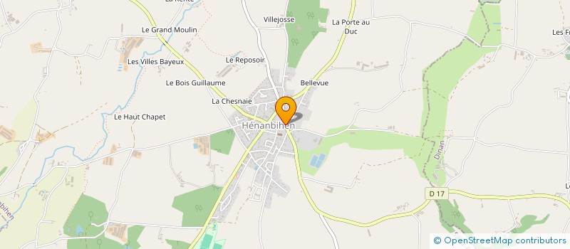 localisation de l'entreprise MADAME SANDRINE AGNUS  HENANBIHEN