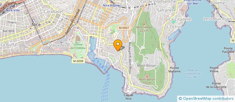 localisation de l'entreprise MADAME SANDRINE AICARDI à NICE