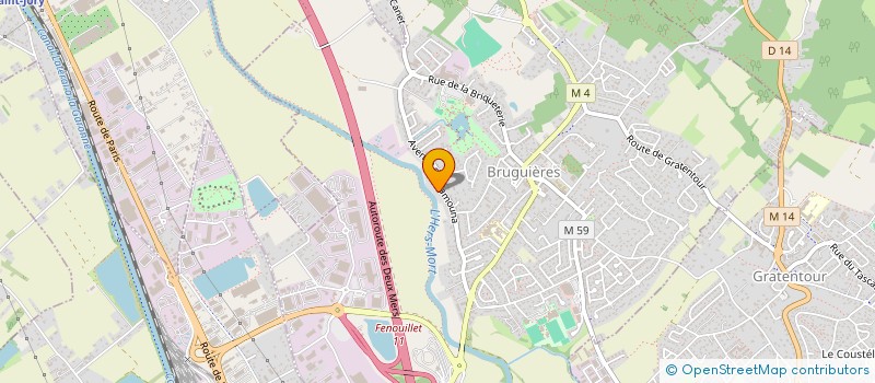 localisation de l'entreprise MADAME SANDRINE AL ALAOUI DRAI  BRUGUIERES