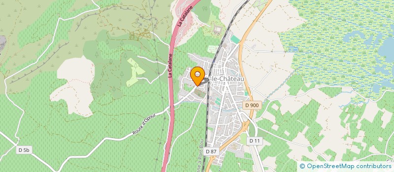 localisation de l'entreprise MADAME SANDRINE ALAMINOS  SALSES-LE-CHATEAU