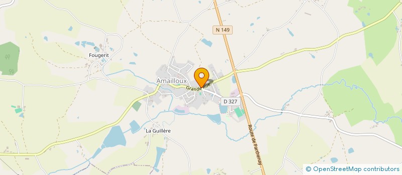 localisation de l'entreprise MADAME SANDRINE ALBERT  AMAILLOUX