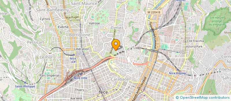 localisation de l'entreprise MADAME SANDRINE ALI à NICE