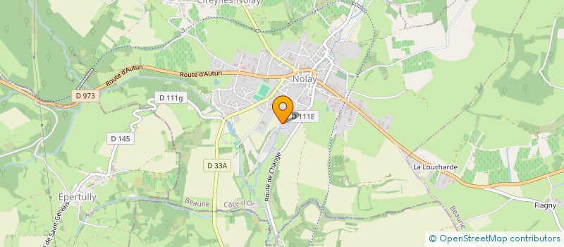 localisation de l'entreprise MADAME SANDRINE ALLEXANT  NOLAY