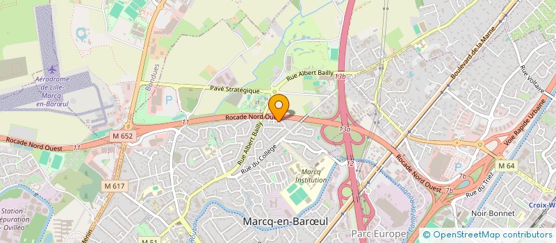 localisation de l'entreprise MADAME SANDRINE ALLOUCHERIE à MARCQ-EN-BARŒUL