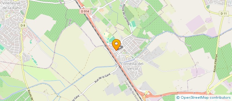 localisation de l'entreprise MADAME SANDRINE ALVES  CORNEILLA-DEL-VERCOL