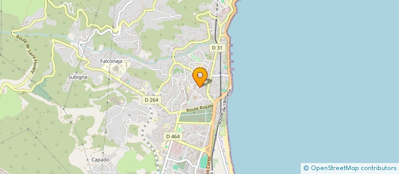 localisation de l'entreprise MADAME SANDRINE ANDREOLETTI à BASTIA