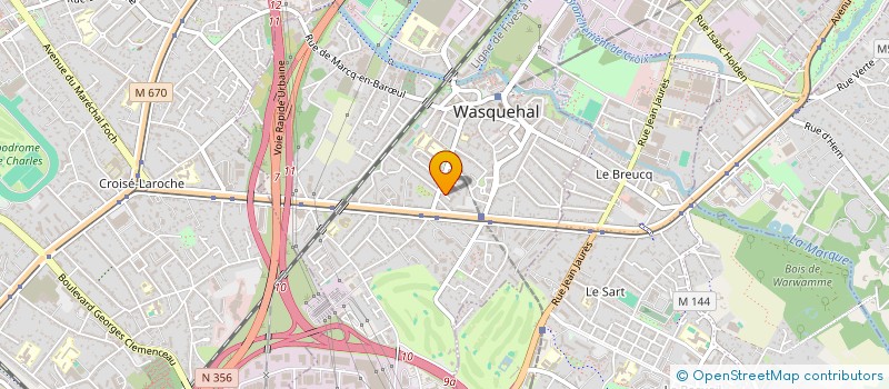 localisation de l'entreprise MADAME SANDRINE ANDRIANARISOA  WASQUEHAL