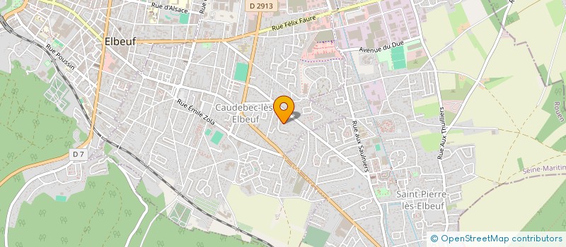 localisation de l'entreprise MADAME SANDRINE ANDRIEU  CAUDEBEC-LES-ELBEUF