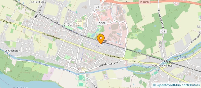 localisation de l'entreprise MADAME SANDRINE ANGOT à CHECY