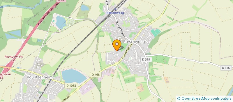 localisation de l'entreprise MADAME SANDRINE ARLEN  RSCHWOOG